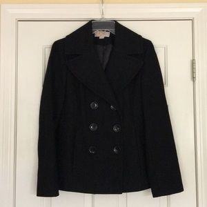 WOMEN’S MICHAEL KORS, DOUBLE BREASTED PEA COAT